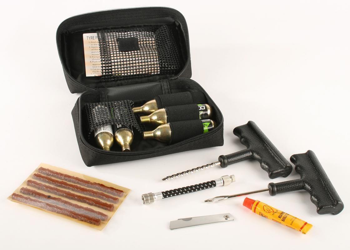 X Tech Motorcycle Flat Tyre Puncture Repair Kit For Roadside Emergency Reviewmotors.co