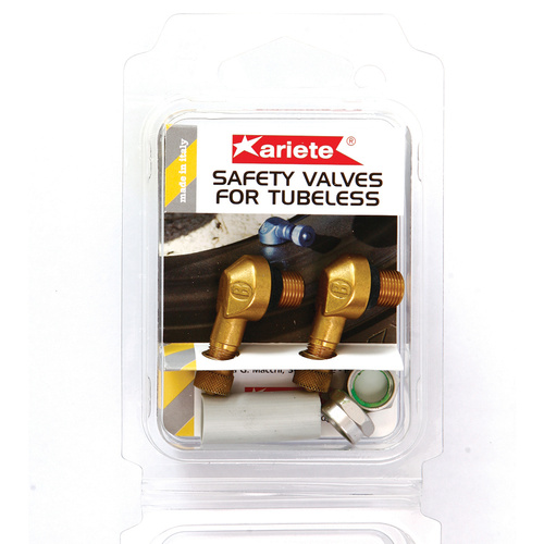 Ariete 11970-N 11.3mm TL GOLD Valve Stems Two Pack