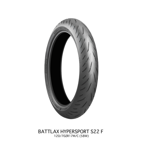 Bridgestone S22FZ Hypersport 120/70WR17 58W TL Front