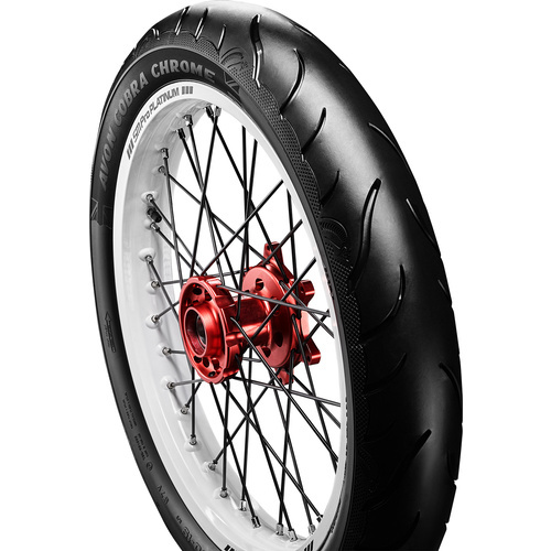 Avon AV91 Cobra Chrome MT90B16 74H TL Front