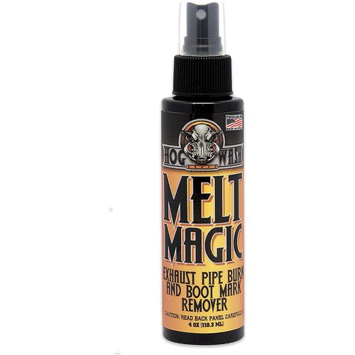 Hog Wash Melt Magic Exhaust Pipe Burn and Boot Mark Remover 4 oz (118.3ml)
