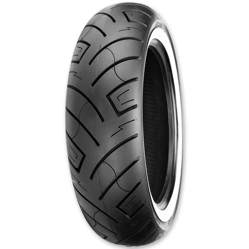 Shinko SR777 Cruiser Heavy Duty/White Wall 130/90-16 73H TL Rear