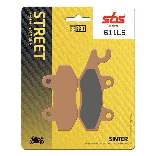 SBS 611LS Sintered Brake Pads REAR (G46)