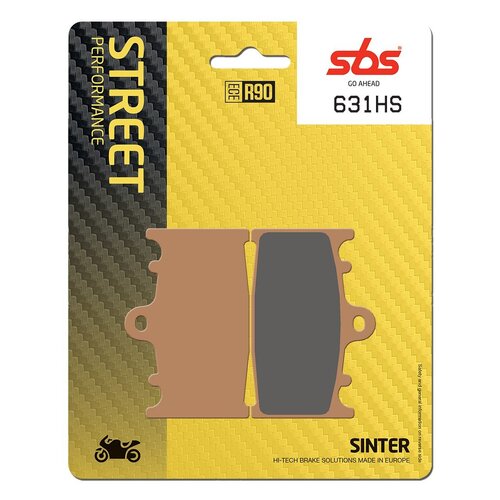 SBS 631HS Front Sintered Pads 