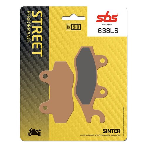 SBS 638LS Rear Sintered Brake Pads