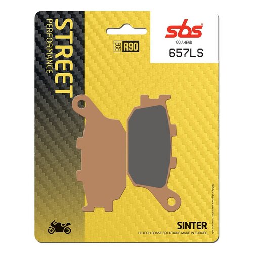 SBS 657LS Rear Sintered Brake Pads