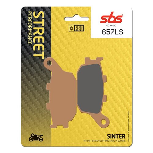 SBS 657LS Sintered Brake pads REAR (G59)