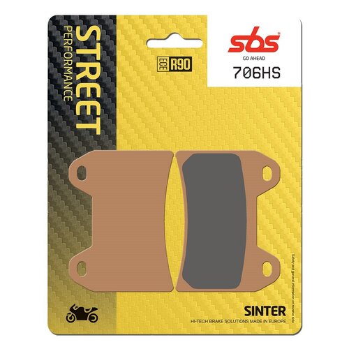 SBS 706HS Sintered Brake Pads FRONT (G223)