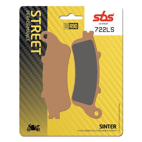 SBS 722LS Rear Sintered Brake Pads 
