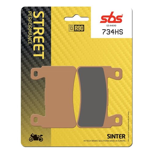 SBS 734HS Sintered Brake Pads FRONT (G252)