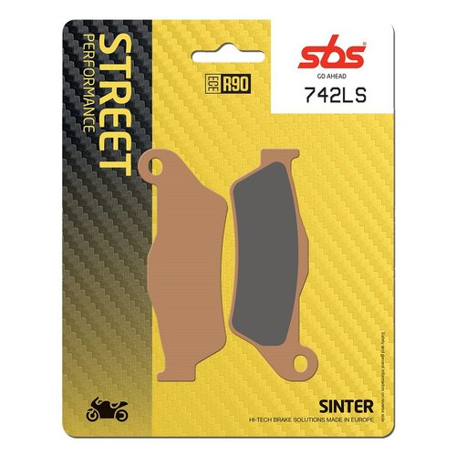 SBS 742LS Rear Sintered Brake Pads 